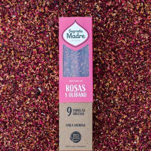 Incenso Linea Ervas e Flores – Rosas e Olíbano