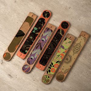 Porta Incenso Wood