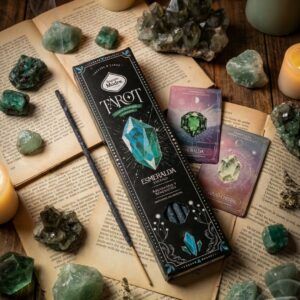Incenso Tarot Gemas - Esmeralda — Abundância e renovação
