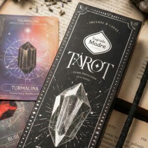 Incenso Tarot Gemas - Turmalina — Proteção e purificação